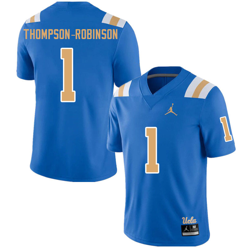 Jordan Brand Men #1 Dorian Thompson-Robinson UCLA Bruins College Football Jerseys Sale-Blue
